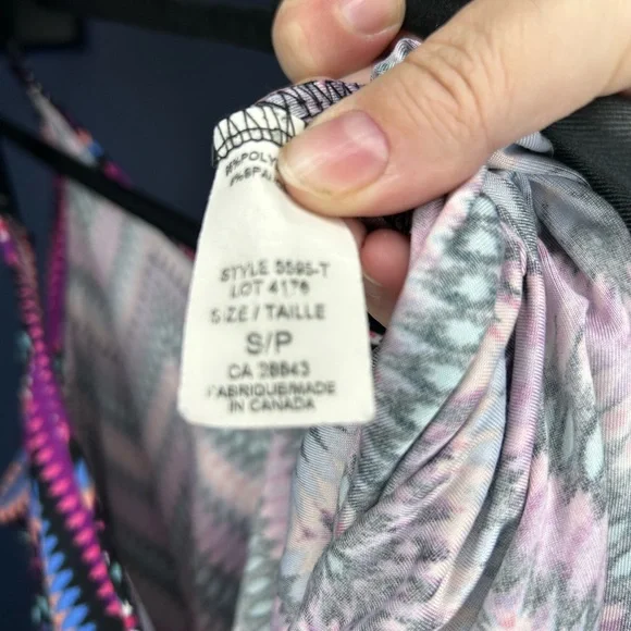 Eclipse Multicolor Chevron Tank Top - Picture 5 of 5